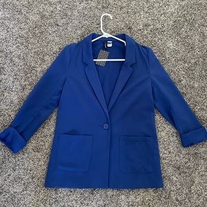 H&M Divided Blue Blazer